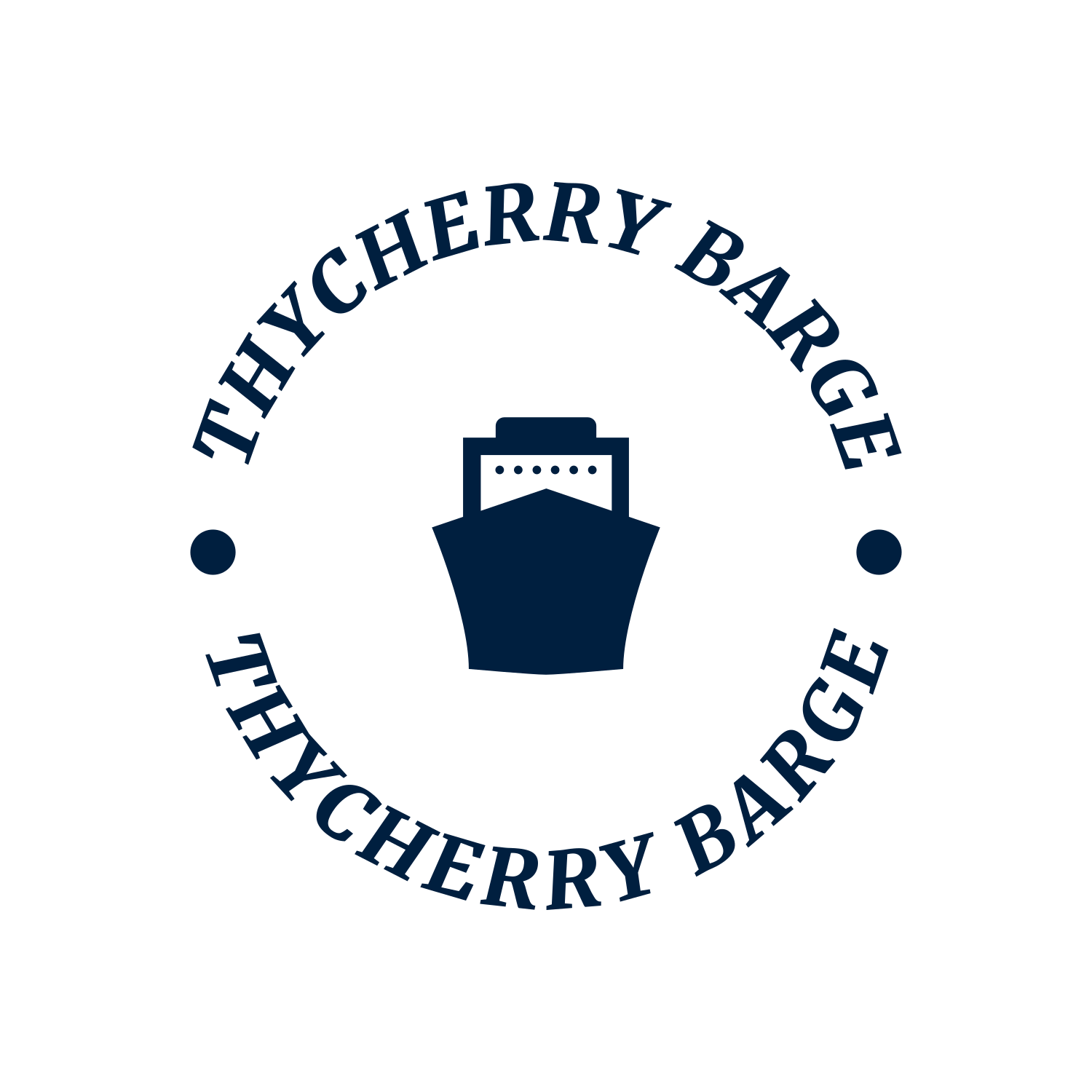 Thycherry Barge Logo